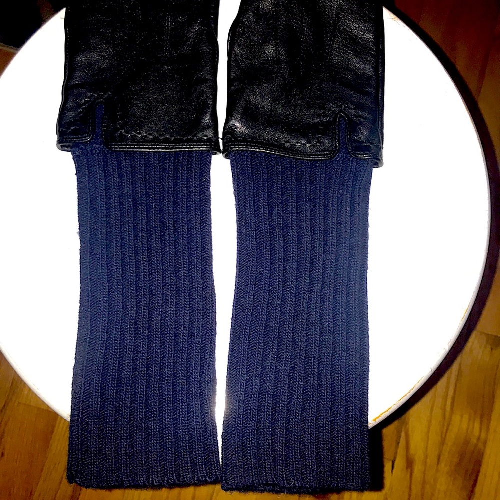 Sandro Women Leather Winter Gloves - Picture 9 of 11